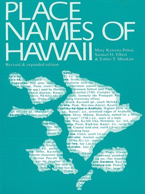 cover image of Place Names of Hawaii